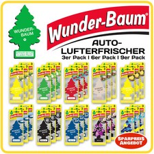 Wunderbaum Auto Lufterfrischer als Auswahl im 3er / 6er oder 9er SparPack