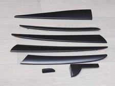 BMW X5 E53 Dekorleisten Zierleisten Interieurleisten Kunststoff schwarz glänzend