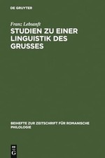Studien zu einer Linguistik
