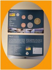 DAS GELD DER WELT Niue (Dollar) KMS + Münzdokument 5 Münzen 2010 sehr selten TOP