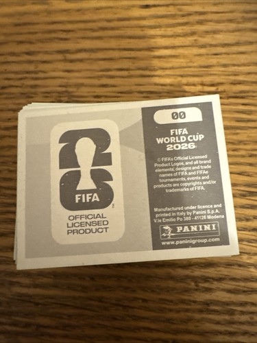 Panini fifa 2026 sticker 00 - fifa,