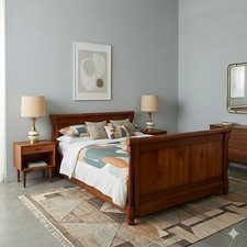 Antiker Doppelbett Empire Stil