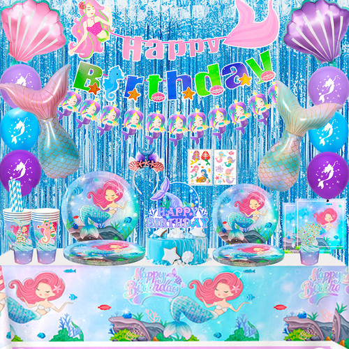 Kleine meerjungfrau party - meerjungfrau,