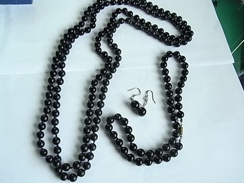 Vintage schwarz onyx - schwarz,