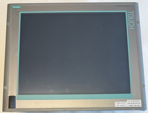 Siemens simatic panel - simatic, pc