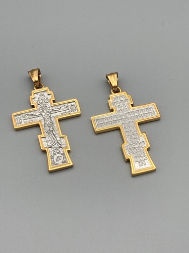 Edelstahl anhänger kreuz - anhänger,