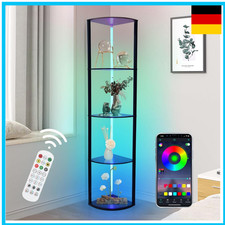 RGB Stehlampe mit Regal 160cm