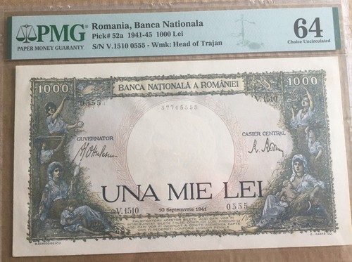 Rumänien 1000 lei 1941 - 1000,