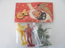 4 Vintage PVC Figurines The