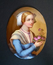 Antike Miniaturmalerei auf