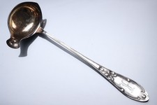 Jugendstil Silberbesteck 190g antike 800er Silberkelle Suppenkelle Schöpflöffel