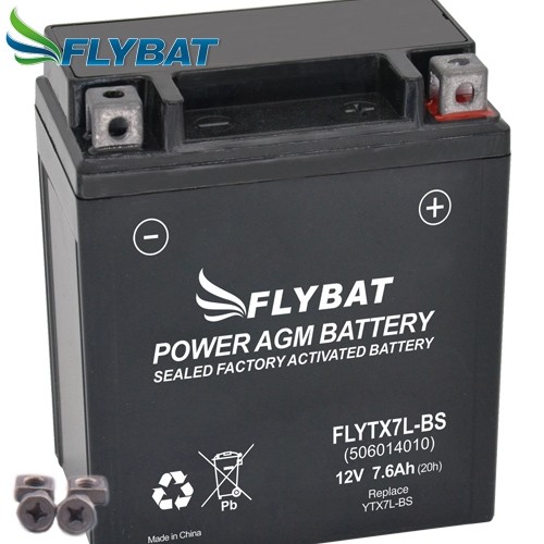 Motorrad batterie flybat - batterie,
