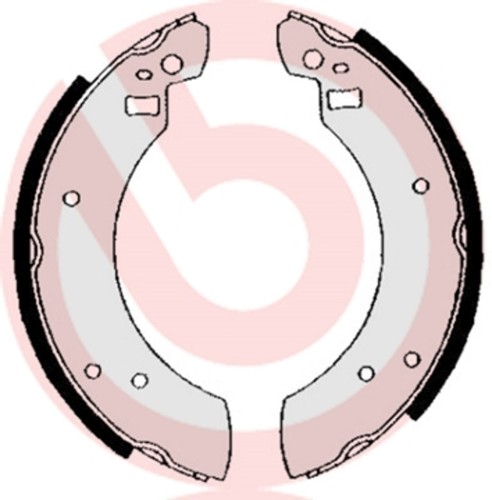 Bremsbackensatz brembo 24 - bremsbackensatz,