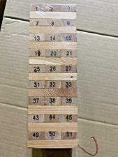Wackelturm mit Zahlen