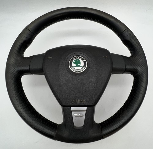 Lenkrad leder sport skoda - sport, rs