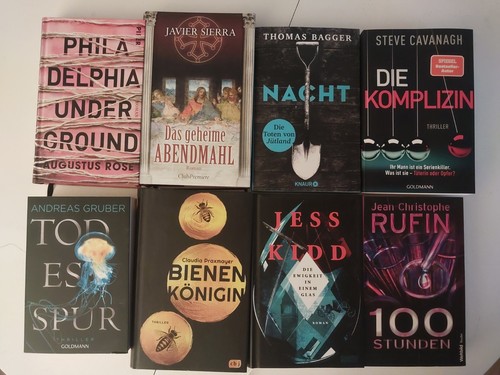 Bücher krimi thriller roman - 8,