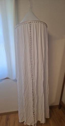 Betthimmel weiß 200cm - betthimmel,