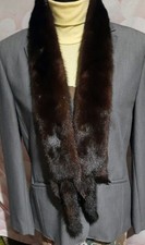 Pelzkragen Stola Echtfell