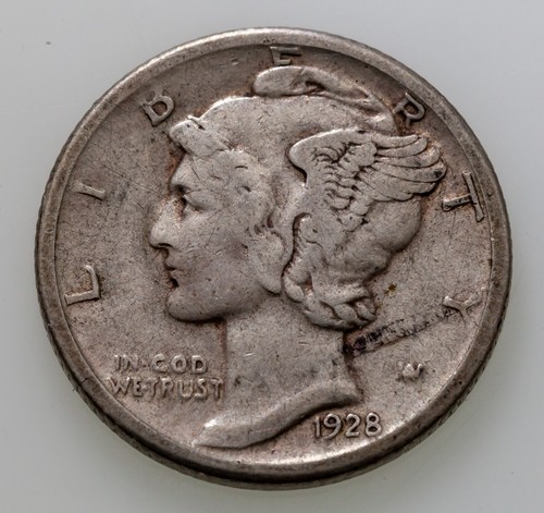 1928 10c merkur dime in - 1928-d,