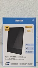 HAMA Aktive DVB-T2 Zimmerantenne 4K Ultra HD LTE Antenne Performance hama 50 Km
