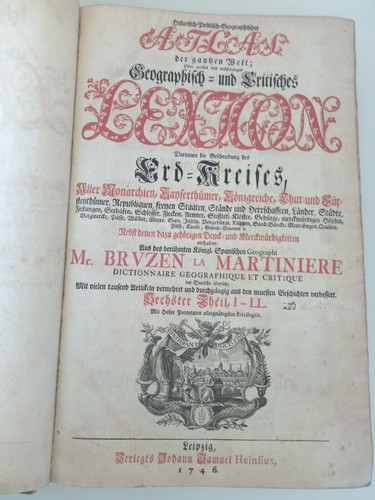 Altes buch martinière - -, la