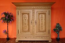 Nr.1956 Dielenschrank Garderobe Bauernschrank Eiche Vollmassiv