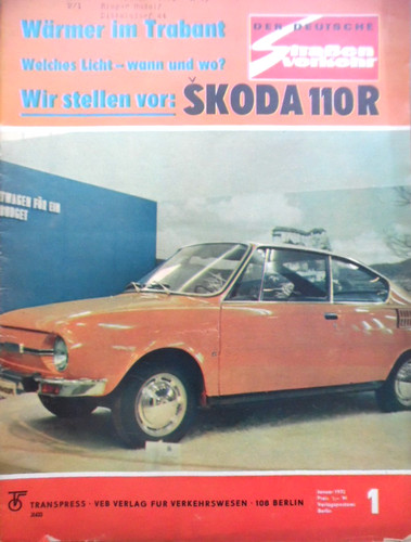 Der deutsche straßenverkehr - deutsche,