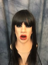 Latexmaske ANGELINA RED +