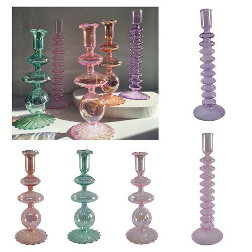 Bubble kerzenhalter glas bunt - bubble,
