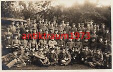 Foto AK WW1 23.7.1915 Münster Offiziere 5. Komp. II Ers. B.I.Regiment 13. Nr.254