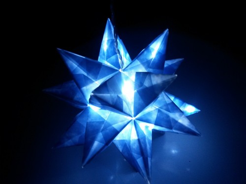 Bascetta origami stern mit - stern,