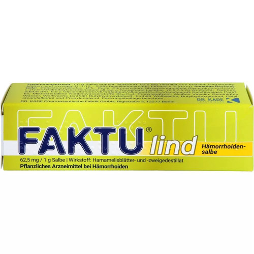 Faktu lind hämorrhoidensalbe - faktu,