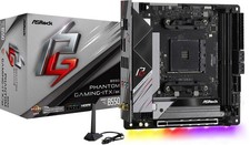 ASRock B550 Phantom Gaming-ITX/ax Mainboard AMD Ryzen B550 Sockel AM4 mITX M.2