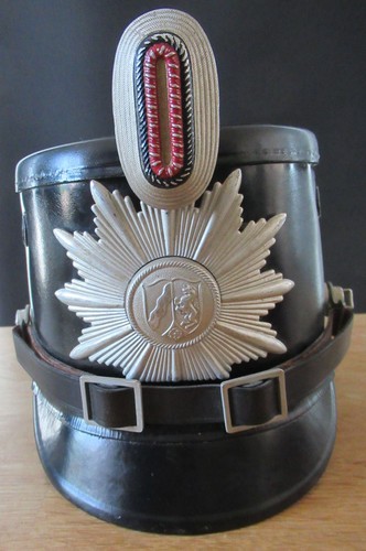 Altes polizei tschako - altes,