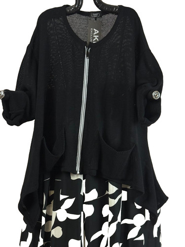 Akh strick jacke zipfel - akh,