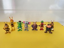 8 alte Schleich Werbefiguren Biene Maja 1976 Kreissparkasse Sammlerstücke selten