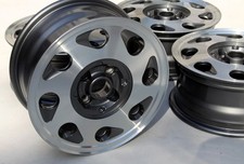 VW Original 14 Zoll Golf 1 Caddy Silverstone Alufelgen 6Jx14 ET38 321601025N