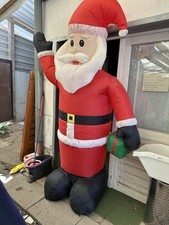 ca.2,5 m. Weihnachten Aufblasbarer Weihnachtsmann Kmart beleuchtet Luft geblasen