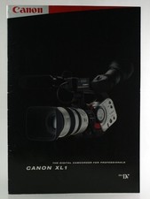 Broschüre Canon XL 1 XL1 XL-1 Magazine Brochure