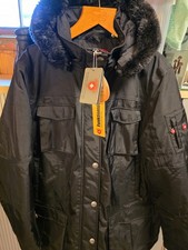 NEU Wellensteyn Schneezauber Damenjacke, XXXL, 3XL, schwarz. Pelzjacke, Parka