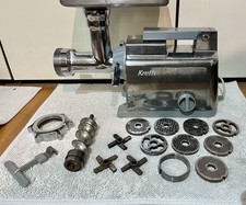 Fleischwolf Krefft AL2-3, 70mm, 2 Gang, viel Zubehör, Gewerbe Qualität, TOP