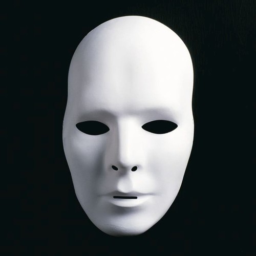 Neutrale phantommaske - neutrale,