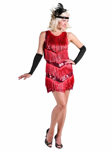 Charleston kleid rot - rot,