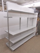 Überbautresen 3m Kiosk Terminal Beratung Verkaufstresen grau Spätkauf Regal Tego