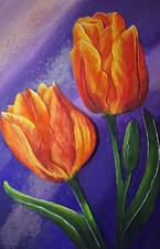 Original Acrylmalerei mit