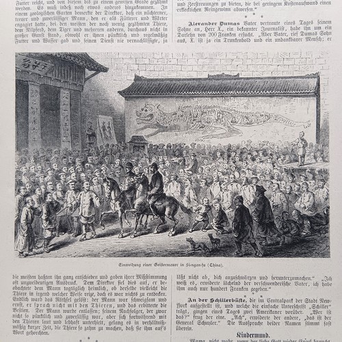 1881 holzstich wood engraving - 1881,