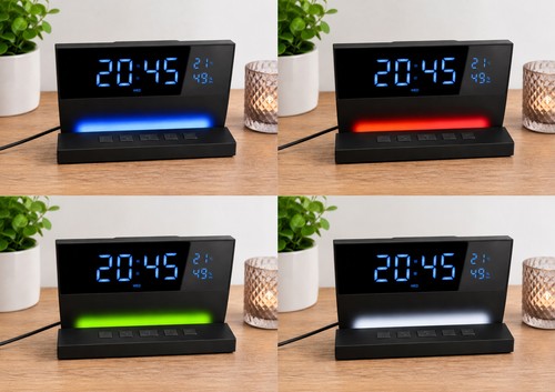 Led digitaler wecker - digitaler, mit
