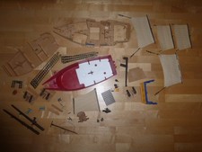 Playmobil 4290 ERSATZTEILE Mast Fahne Segel Anker Boot - Zum Aussuchen!