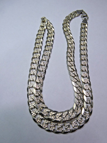 A10 925 silber collier lang - collier,