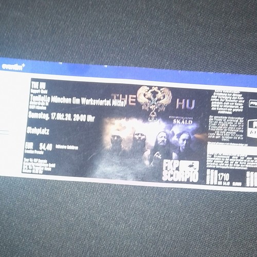 The konzertticket pop - the,